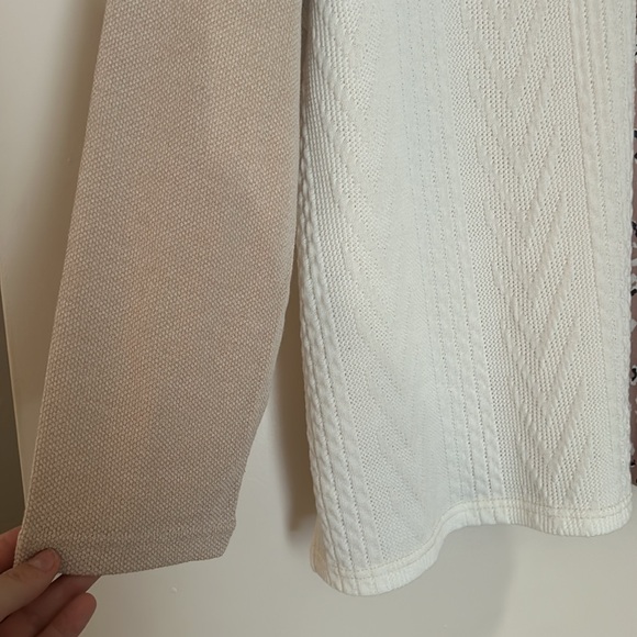 Half and Half Sweater - Picture 2 of 4